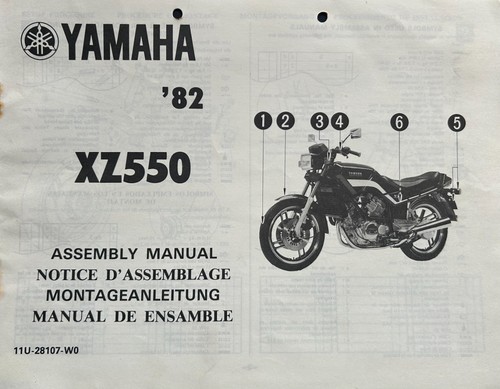 Yamaha xz550 1982 - yamaha,