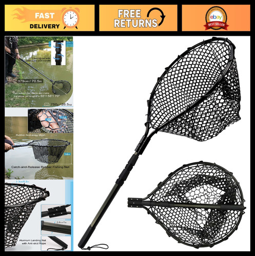 Extra long fishing - long, net