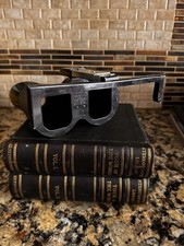 Keystone Stereoview Card Box Set Vol. I Vol.II Stereoscope Viewer