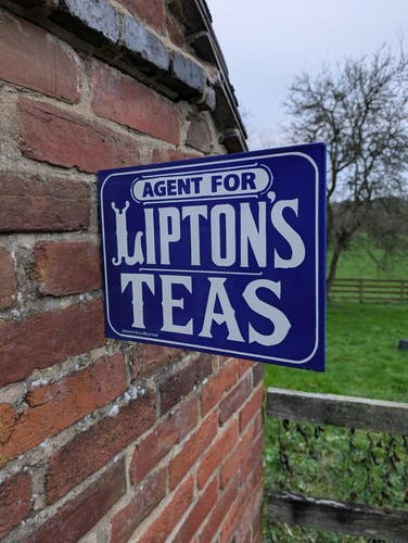 Liptons tea double sided - liptons,