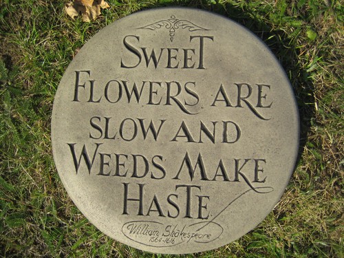 Garden stepping stones sweet - stones,