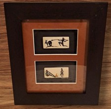 Murra Wolka handpainted bone