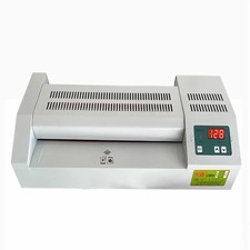 Office 320mm LED Hot & Cold Roll Laminator Double Function With Reverse Function