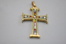 Vintage Micro Mosaic Cross