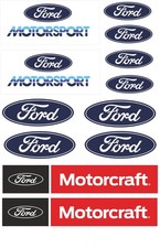 Ford Oval Decals x 12 