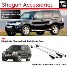 Roof Bars For Mitsubishi Shogun Cross Bar Roof Rack - EASY FIT - NO DRILL