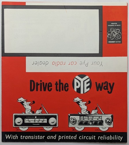 Vintage pye car - pye, radios