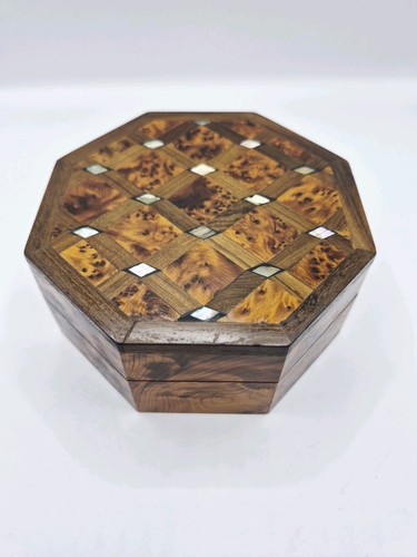1990s moroccan box octagonal - moroccan,