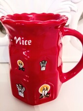 Christmas Mug for Hot Wine Red Santa Lucia Decor Advent Noel Xmas