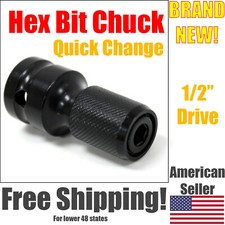 1/4" Hex Bit Quick Release to