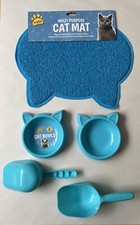Cat Kitten Face Feeding Mat 2