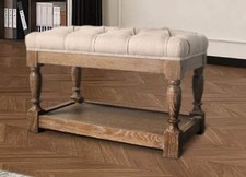 2-Tier Bed End Bench Vintage