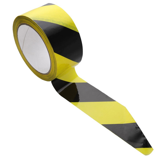 Self adhesive hazard warning - adhesive,