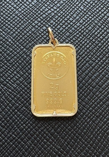24k gold gram italian ingot - gold, 2