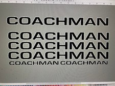 caravan graphic stickers. COACHMAN