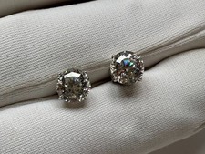 QVC Diamonique 3ct 7mm CZ Stud
