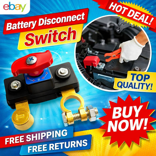 Universal car battery isolator - car,