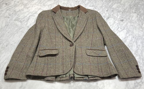 Vintage harris tweed coat - vintage,