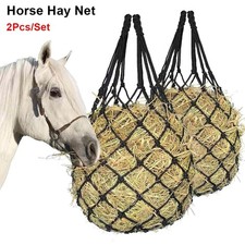 2Pcs/Set Hanging Hay Net Slow