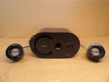 Sony SRS-D25 wired desktop laptop speaker sound system black 