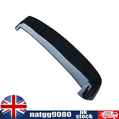 Gloss black rear spolier - black,