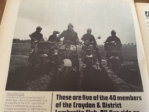 Croyden lambretta club - lambretta,