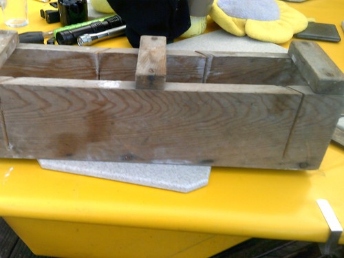 Coving mitre box for gyproc - for, 5"