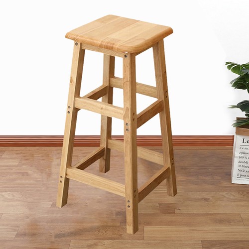 70cm high wooden - wooden, stool
