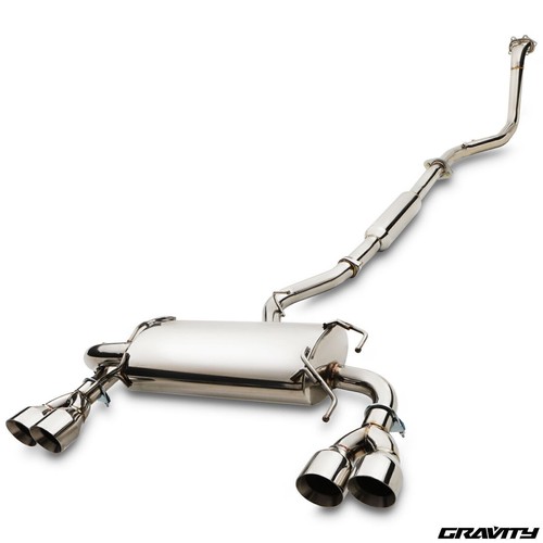 Stainless decat exhaust - 2.75",