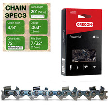 20" OREGON Chainsaw Chain for