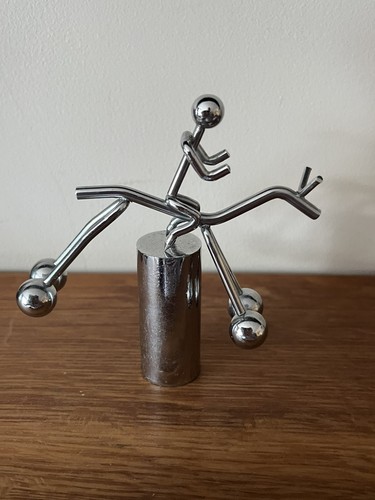 Vintage chrome executive - chrome, desk