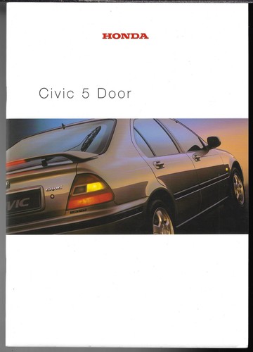 Honda civic 1999 2000 uk - 5-dr, 1999-2000