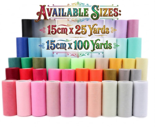 Net organza tulle roll - tulle,