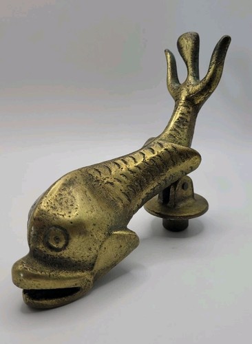 Vintage brass koi fish - vintage,