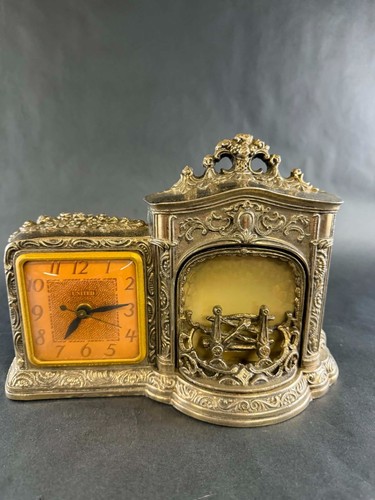 Antique mantle clock united - mantle,