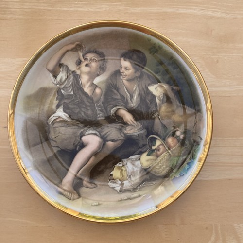 The beggar boys plate made - boys, plate,