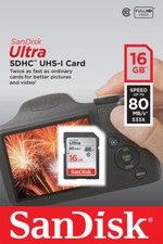 16GB SanDisk Ultra Memory Card