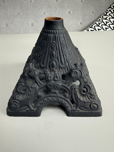 Antique pyramid cast metal - cast, oil