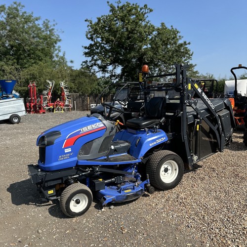 Iseki ride mower - on,