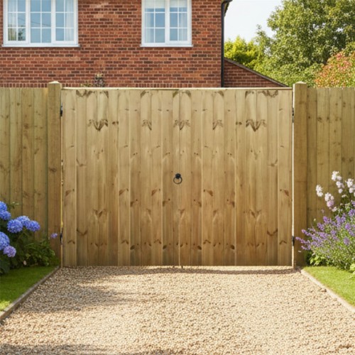 6ft driveway gates fully - 6ft,