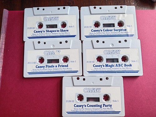 Casey robot cassette - casey, tapes