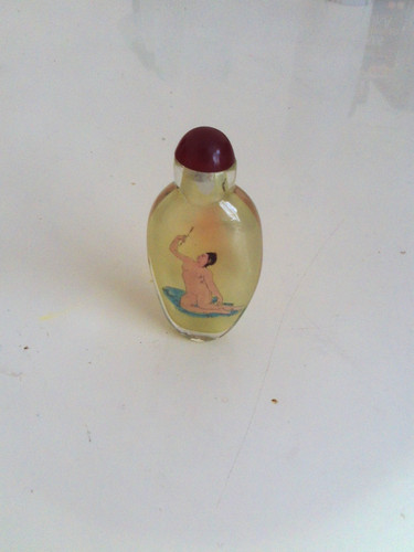 Vintage china glass inside - glass,