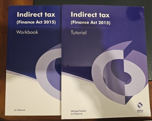 Acca indirect tax - tax, (finance
