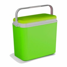 Extra Large Lime Green 36 Litre Cooler Box Picnic Lunch Beach Camping 3 Ice Pack