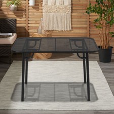 Metal Slatted Garden Glass