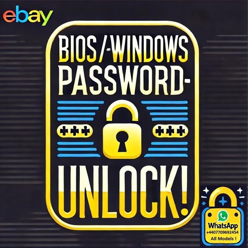 Bios windows password unlock - password, !