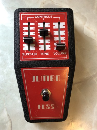 Jen jumbo fuzz pedal very - very, rare