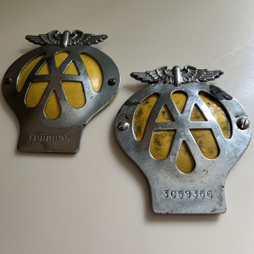 Pair car badge - aa,