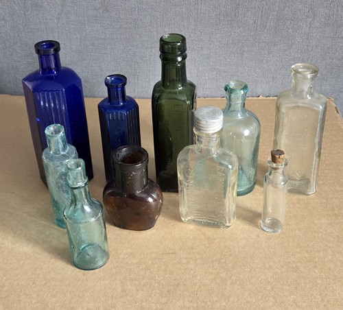 Antique vintage glass - 10,