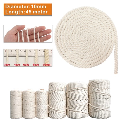 10mm natural cotton - cotton, string